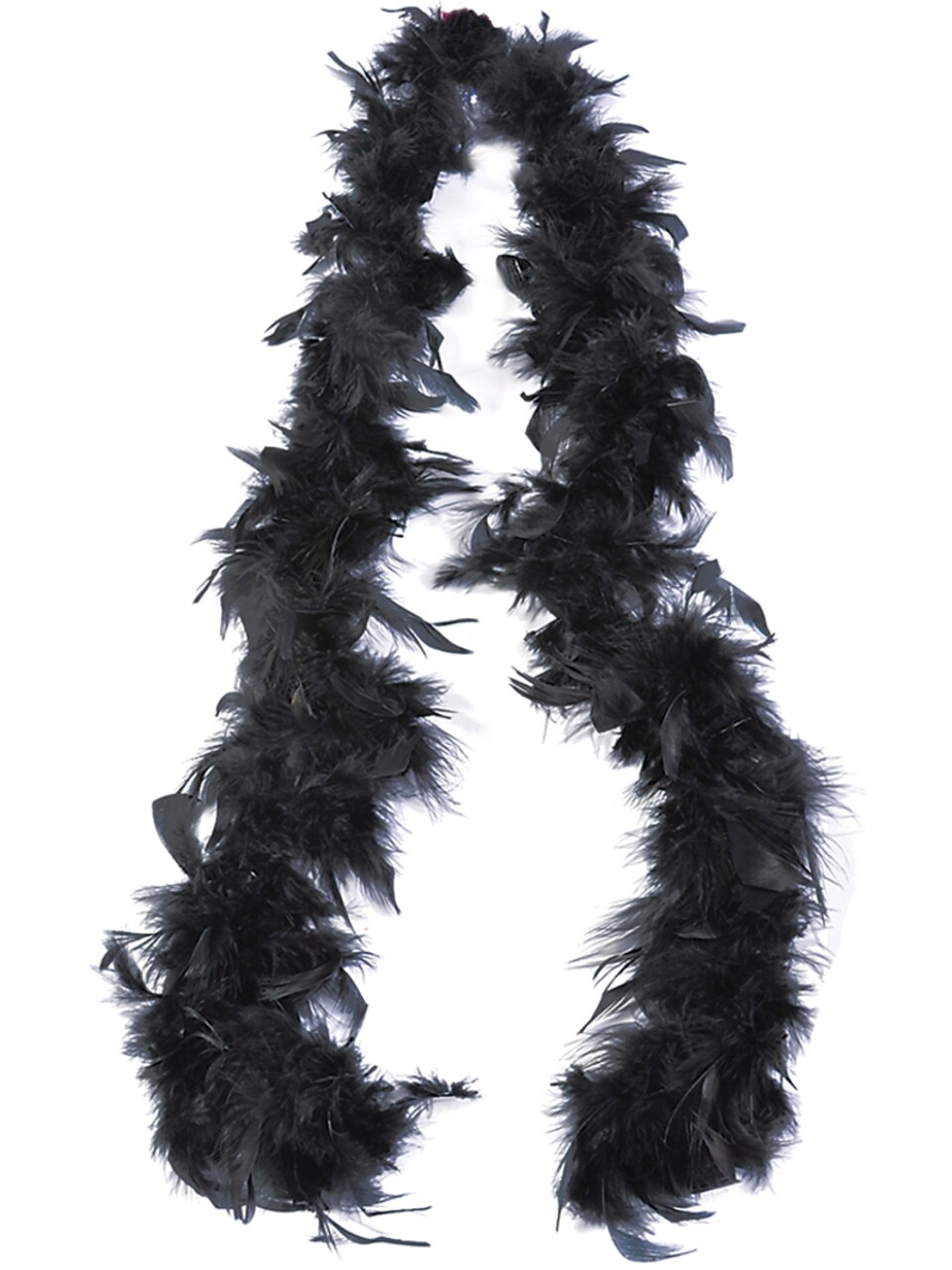 Dozen Black 72" Feather Boas 20's Show Girl Cabaret Dancer Costume Accessory
